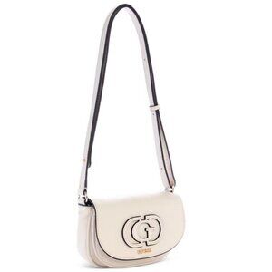 GUESS Calebra convertible mini shoulder crossbody bag - Off White